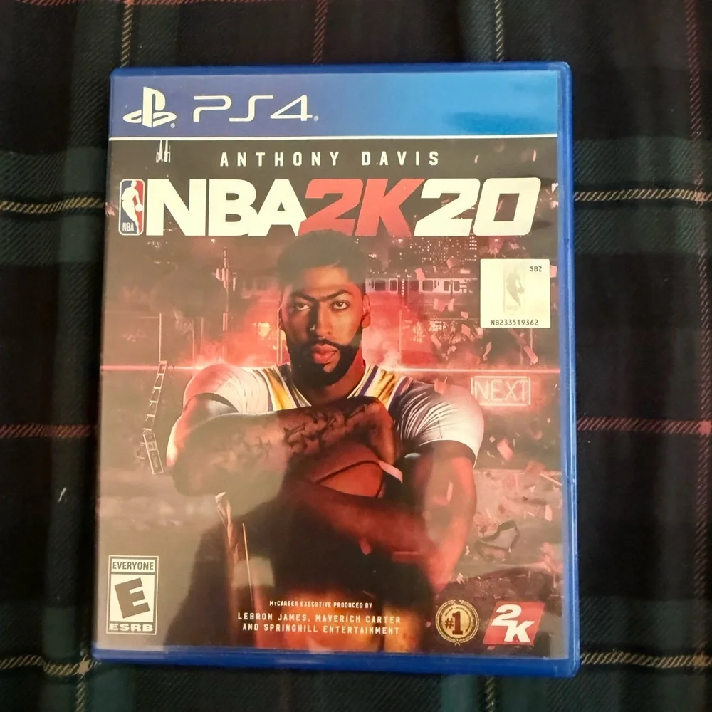 NBA 2K20 for PS4 - Blue Case Can bundle 3 games together for $14.